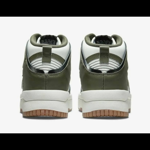 NIKE Dunk High Up ‘Cargo Khaki’ Women’s Size 7.5 DH3718-103 New Without Box - Picture 5 of 6